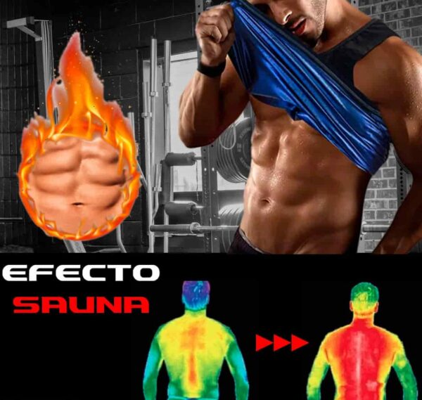 Faja Tipo Franelilla Térmica Osmotex Reductora Para Hombre - Imagen 3