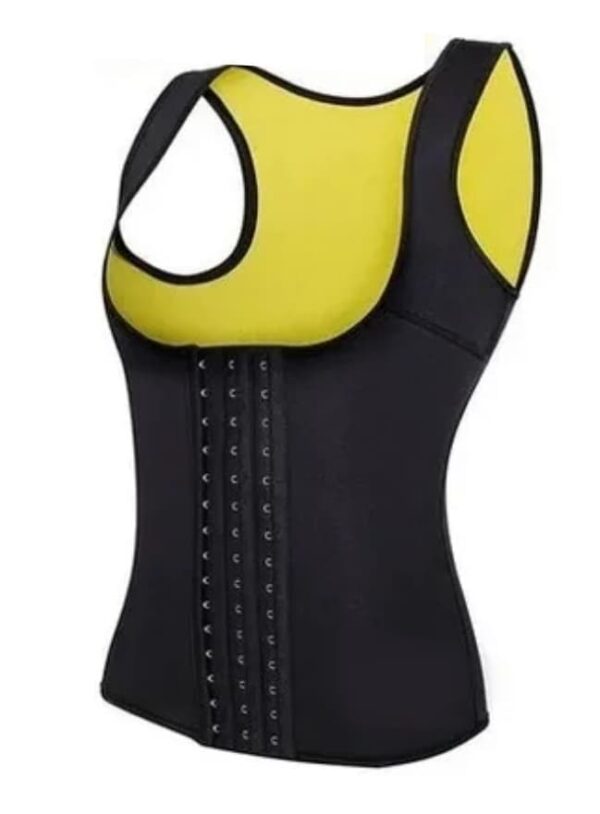 Faja Chaleco Con Broche En Neopreno Para Dama - Imagen 3