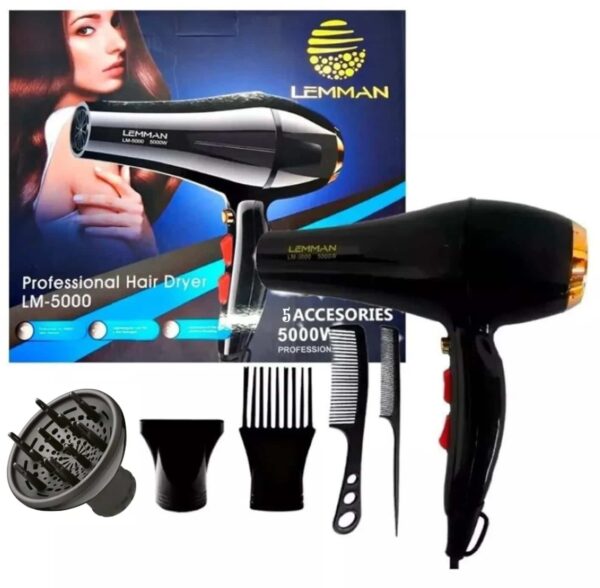 Secador de Cabello de 5000W+ 5 Accesorios - Imagen 3