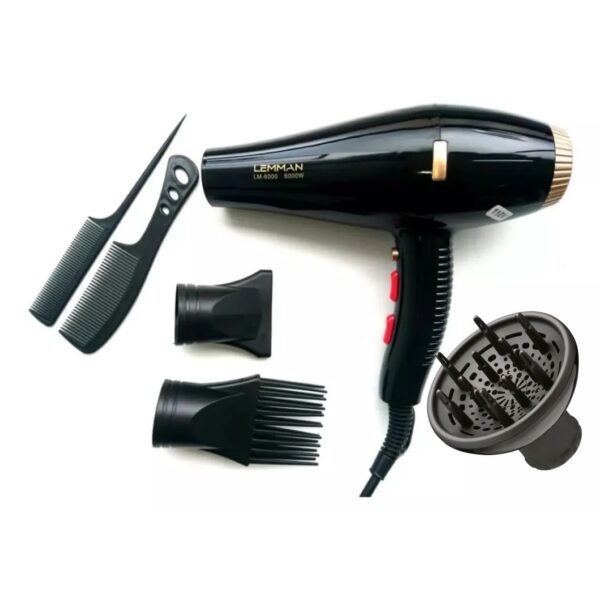 Secador de Cabello de 5000W+ 5 Accesorios - Imagen 2