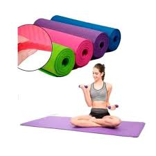 Tapete de Yoga y Pilates, Esterilla  de 3mm de Grosor