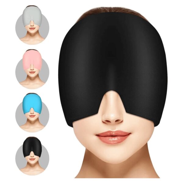 Gorro de gel para aliviar migraña y dolor de cabeza - Imagen 2