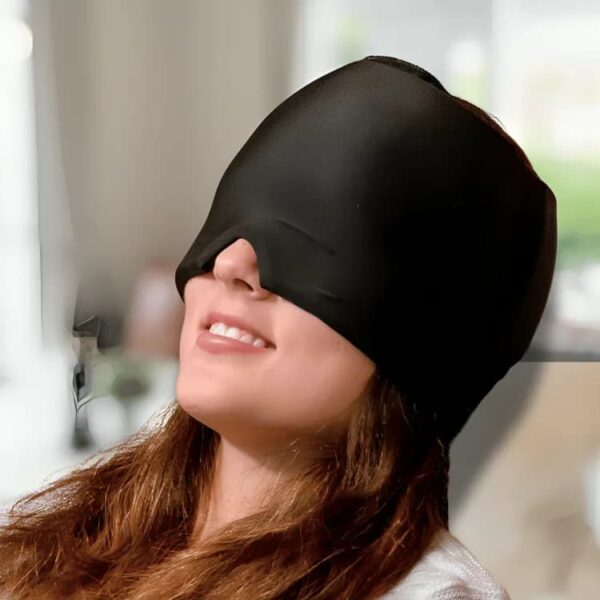 Gorro de gel para aliviar migraña y dolor de cabeza - Imagen 5