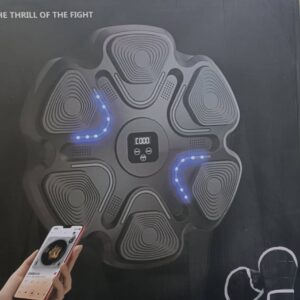 Maquina De Boxeo Inteligente Musical Para Entrenamiento con bluetooth y guantes